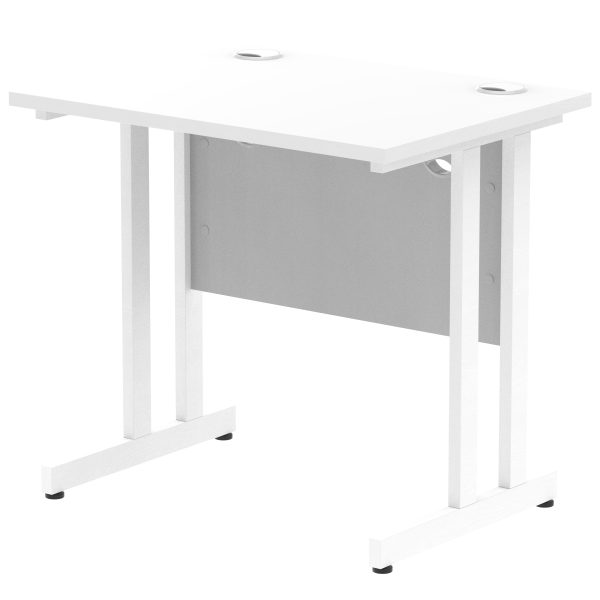 Pulse 800mm Slimline Desk Cantilever Leg - Image 12