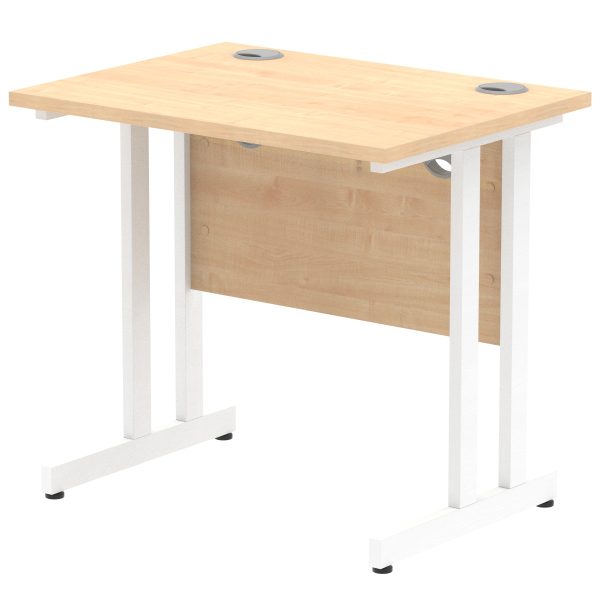 Pulse 800mm Slimline Desk Cantilever Leg - Image 6