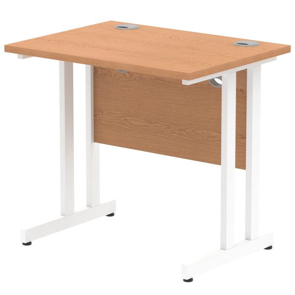 Pulse 800mm Slimline Desk Cantilever Leg - Image 8