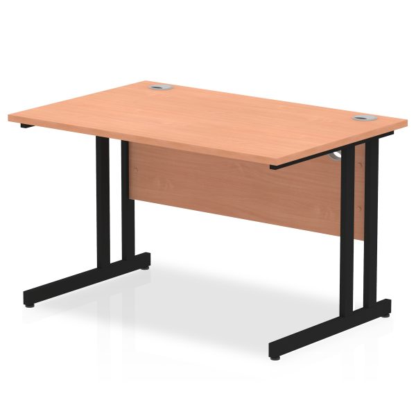 Pulse 1200mm Straight Desk Cantilever Leg - Image 3