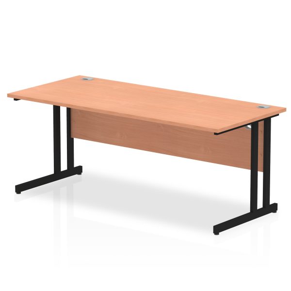 Pulse 1800mm Straight Desk Cantilever Leg - Image 3