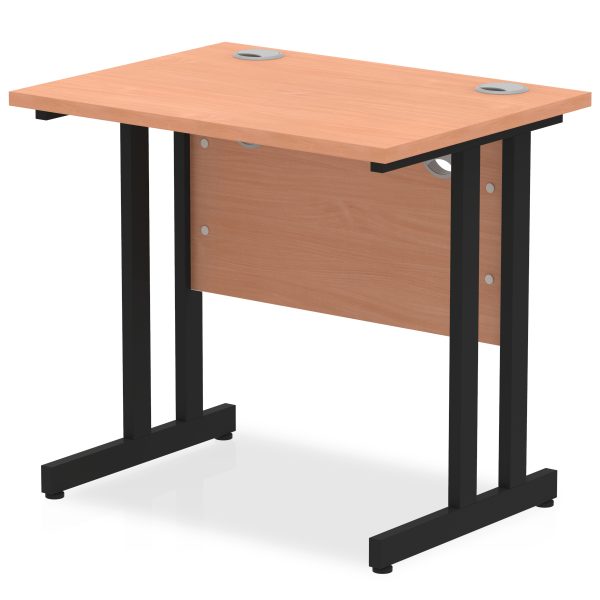 Pulse 800mm Slimline Desk Cantilever Leg - Image 13