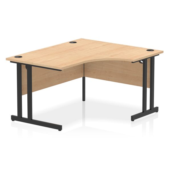 Pulse 1400mm Right Crescent Desk Cantilever Leg - Image 15