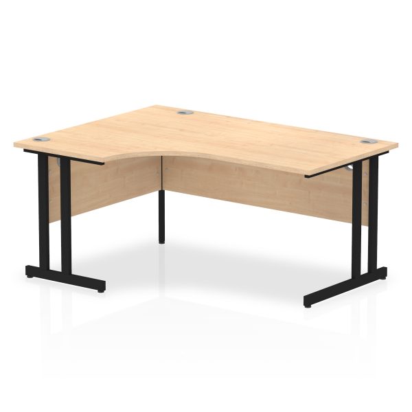 Pulse 1600mm Left Crescent Desk Cantilever Leg - Image 15