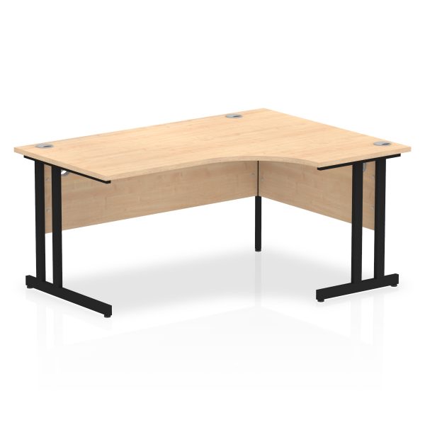 Pulse 1600mm Right Crescent Desk Cantilever Leg - Image 15