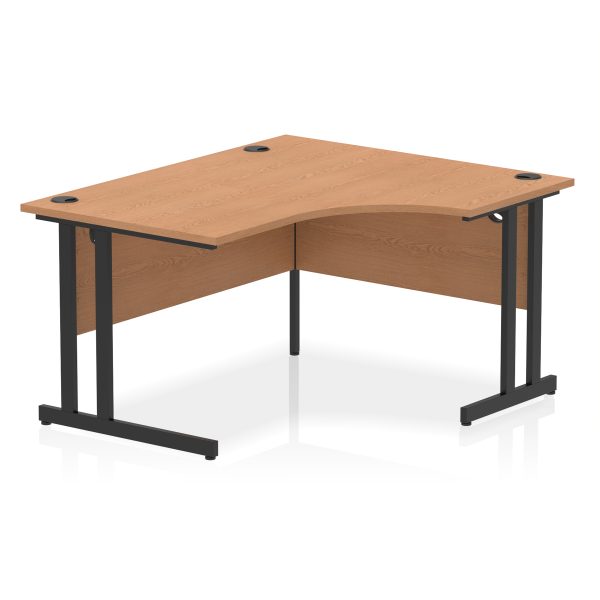Pulse 1400mm Right Crescent Desk Cantilever Leg - Image 16