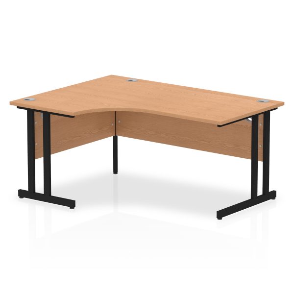 Pulse 1600mm Left Crescent Desk Cantilever Leg - Image 16