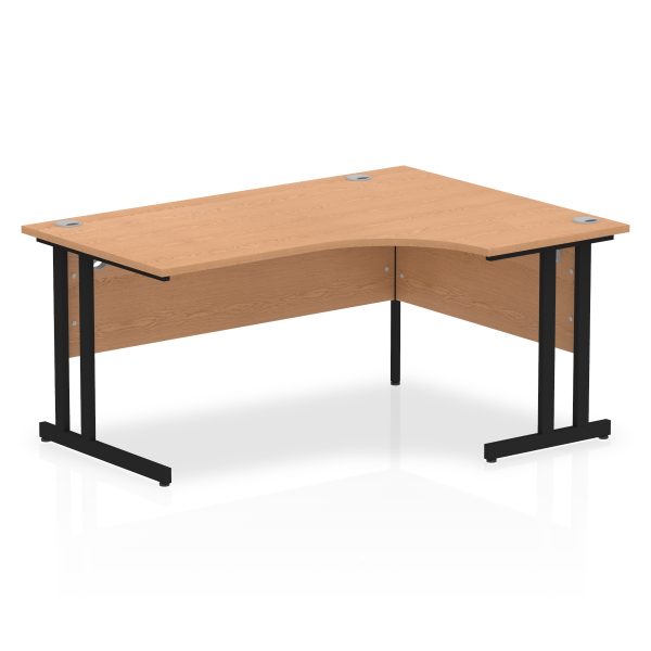 Pulse 1600mm Right Crescent Desk Cantilever Leg - Image 16