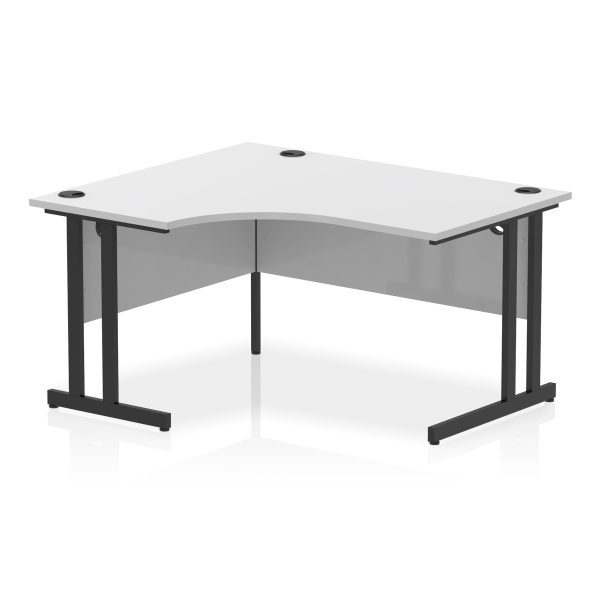 Pulse 1400mm Left Crescent Desk Cantilever Leg - Image 18