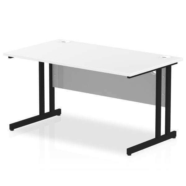 Pulse 1400mm Straight Desk Cantilever Leg - Image 18