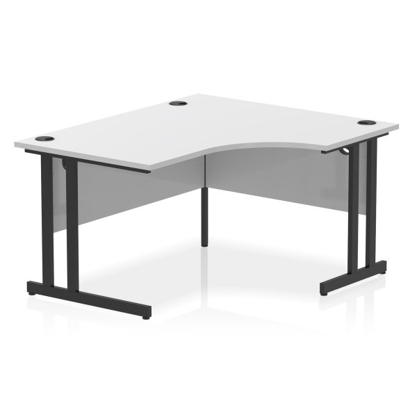 Pulse 1400mm Right Crescent Desk Cantilever Leg - Image 18