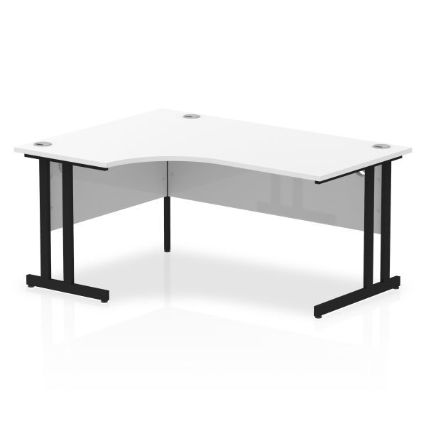 Pulse 1600mm Left Crescent Desk Cantilever Leg - Image 18
