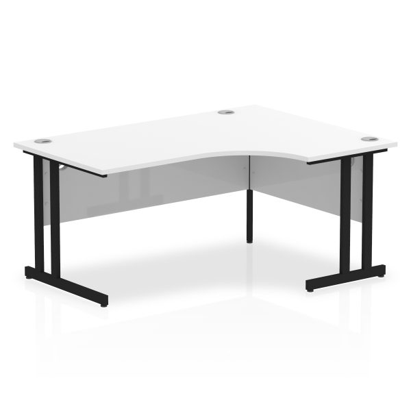 Pulse 1600mm Right Crescent Desk Cantilever Leg - Image 18
