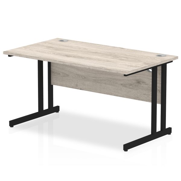 Pulse 1400mm Straight Desk Cantilever Leg - Image 6