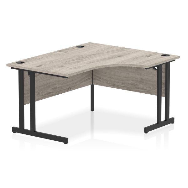 Pulse 1400mm Right Crescent Desk Cantilever Leg - Image 14
