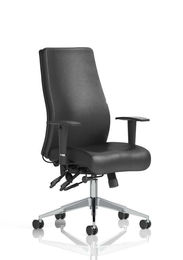 Onyx High Back Ergonomic Posture Chair with Height Adjustable Arms - Image 3