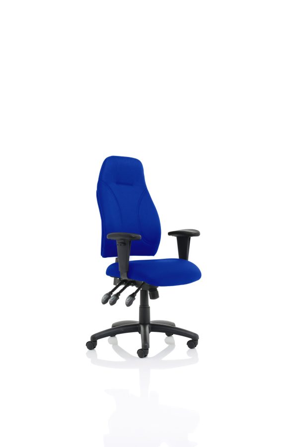 Esme High Back Task Operator Chair with Arms - Image 2