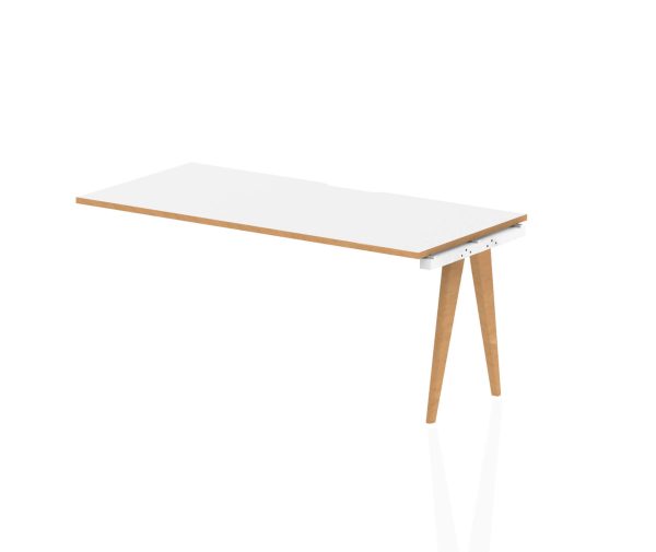 Solo Single Row Bench Desk Extension Kit - Image 3