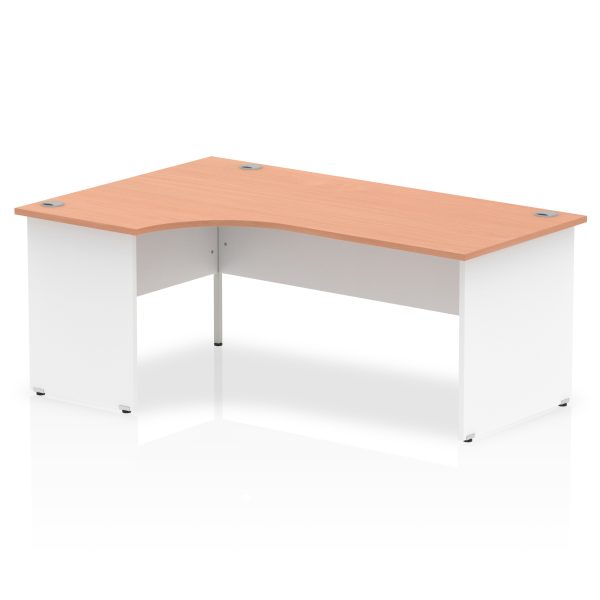 Pulse 1800mm Left Crescent Desk Panel End Leg - Image 2