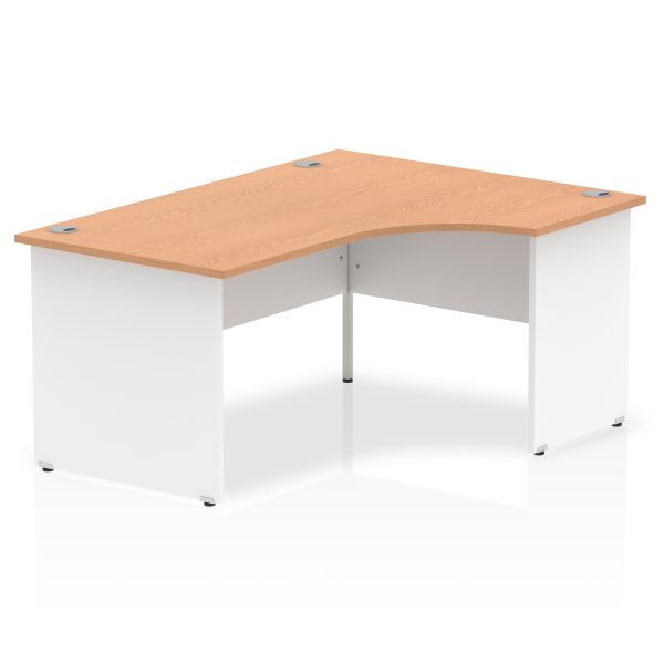 Pulse 1600mm Right Crescent Desk Panel End Leg - Image 8