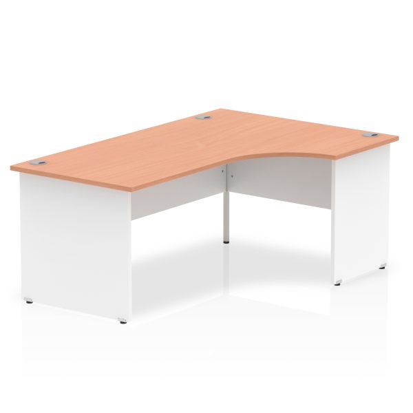 Pulse 1800mm Right Crescent Desk Panel End Leg - Image 2