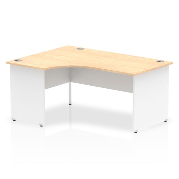 Pulse 1600mm Left Crescent Desk Panel End Leg - Image 6