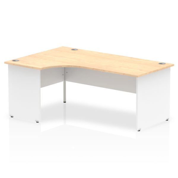 Pulse 1800mm Left Crescent Desk Panel End Leg - Image 6