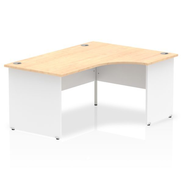 Pulse 1600mm Right Crescent Desk Panel End Leg - Image 6