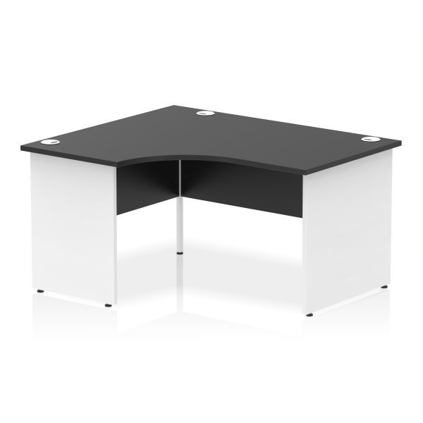 Pulse 1400mm Left Crescent Desk Panel End Leg - Image 13