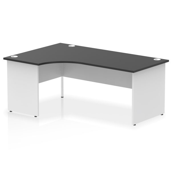 Pulse 1800mm Left Crescent Desk Panel End Leg - Image 13