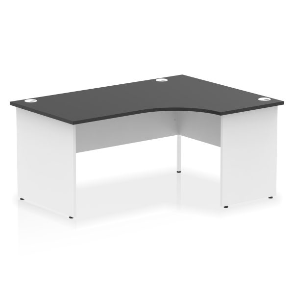 Pulse 1600mm Right Crescent Desk Panel End Leg - Image 13