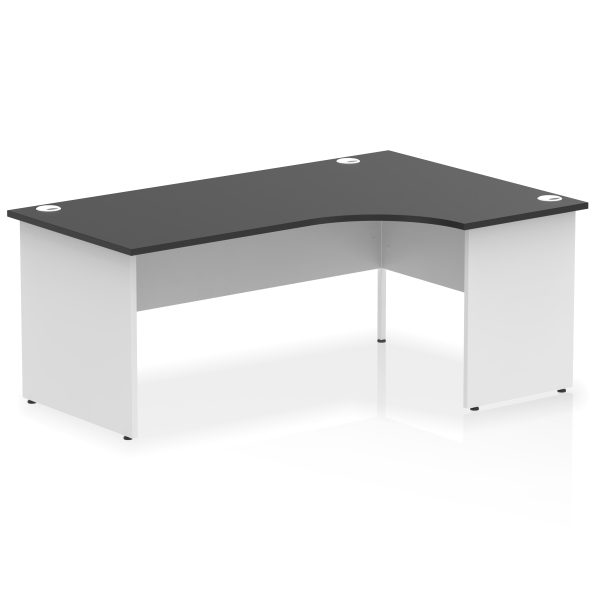 Pulse 1800mm Right Crescent Desk Panel End Leg - Image 13