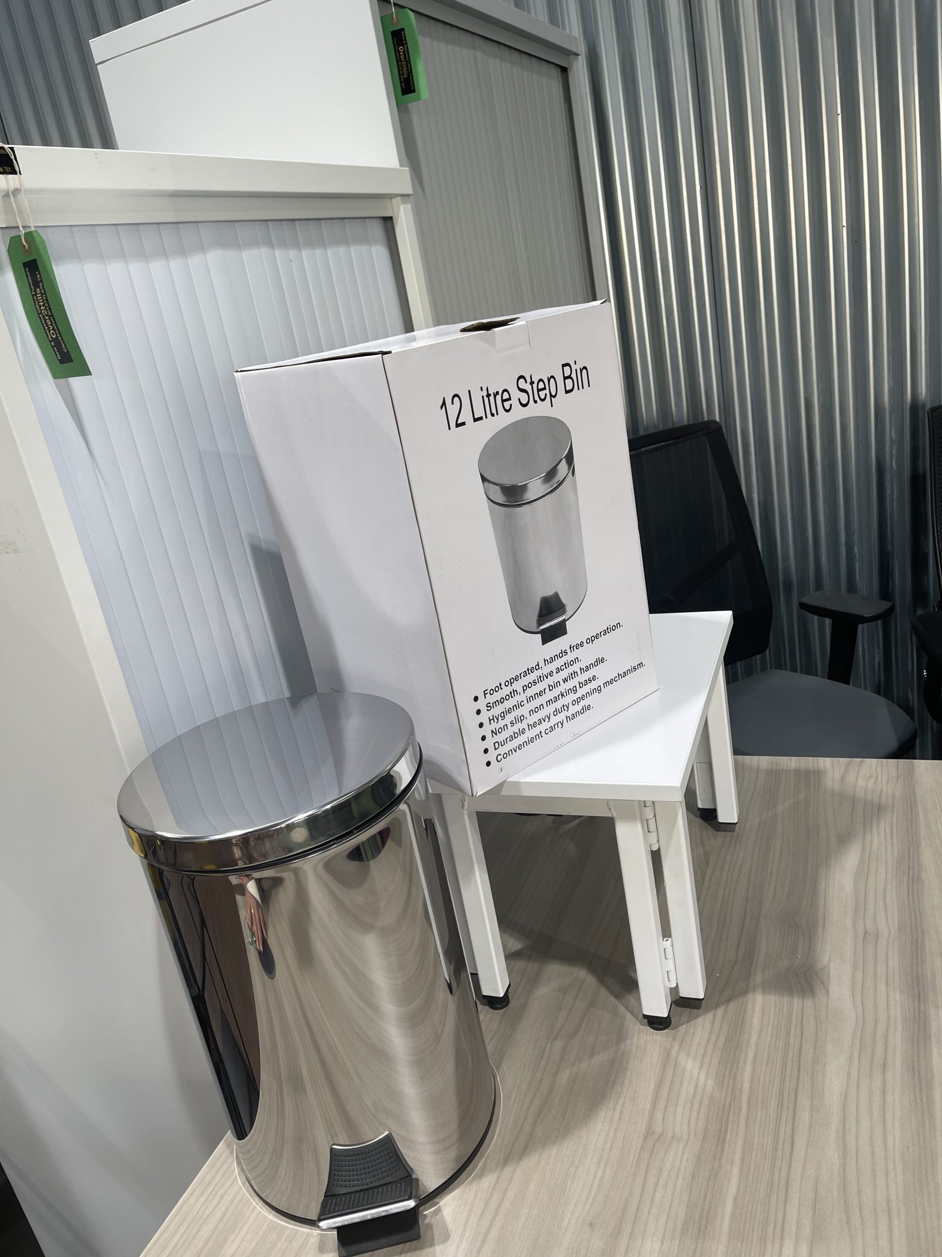 NEW - 12L chrome Pedal Bin - Image 3