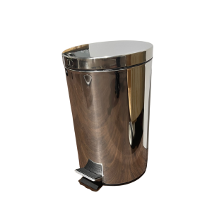 NEW - 12L chrome Pedal Bin